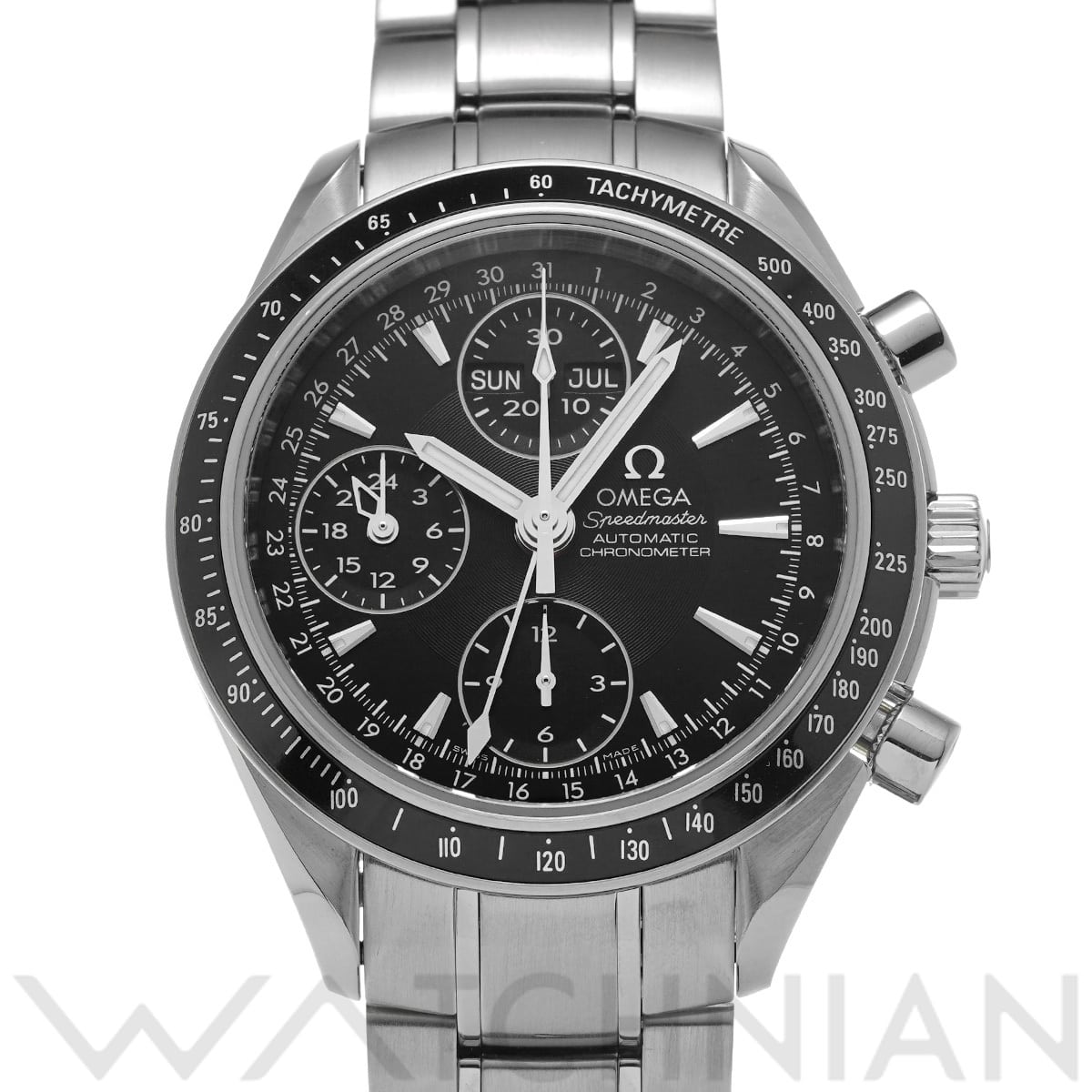オメガ スピードマスター トリプルカレンダー 3220.50 ブラック メンズ 時計 【中古】【wristwatch】