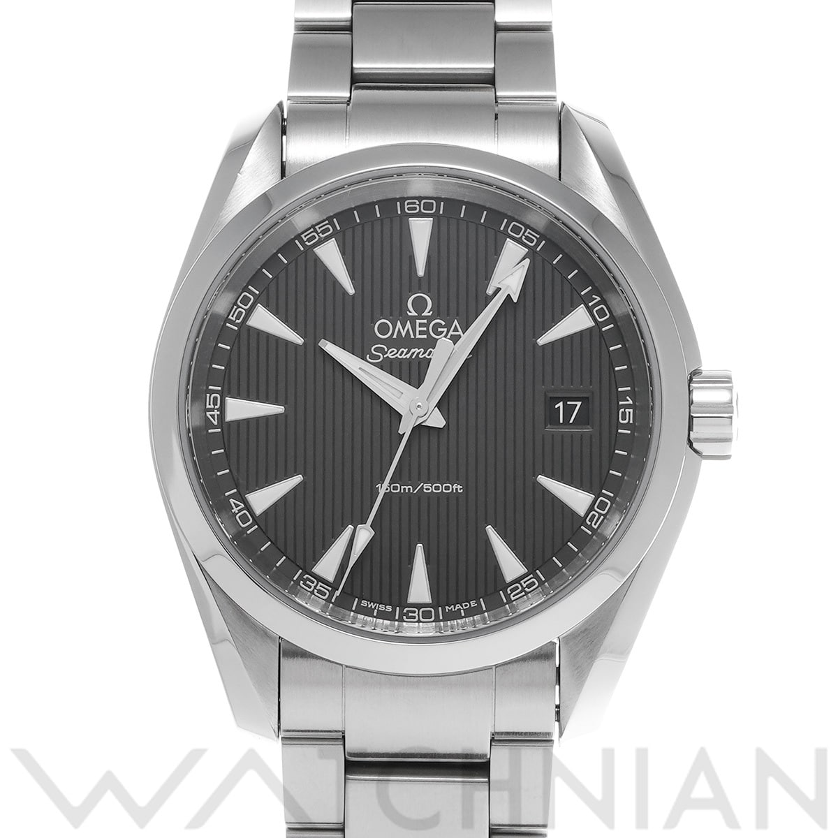 オメガ シーマスター アクアテラ クォーツ 231.10.39.60.06.001 グレー メンズ 時計 【中古】【wristwatch】