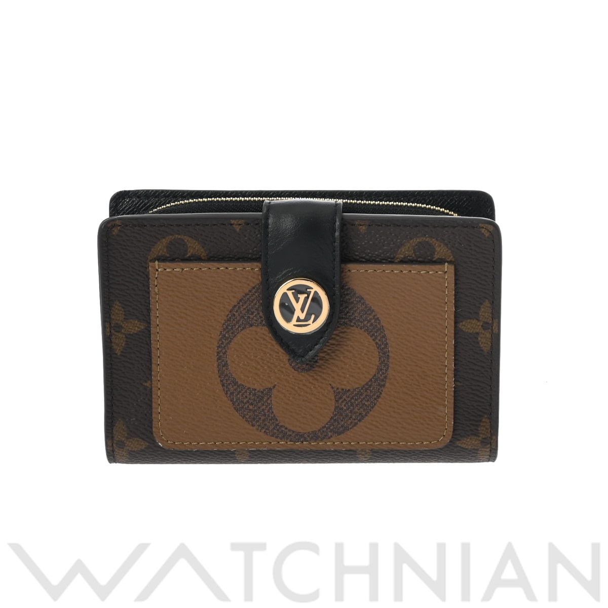 ルイ ヴィトン モノグラムリバース ポルトフォイユジュリエット ブラウン M69432 モノグラム・リバース・キャンバス レディース 財布 【中古】【purse】