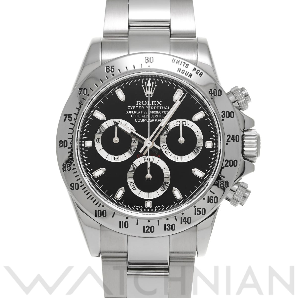ロレックス コスモグラフ デイトナ 116520 ブラック メンズ 時計 【中古】【wristwatch】