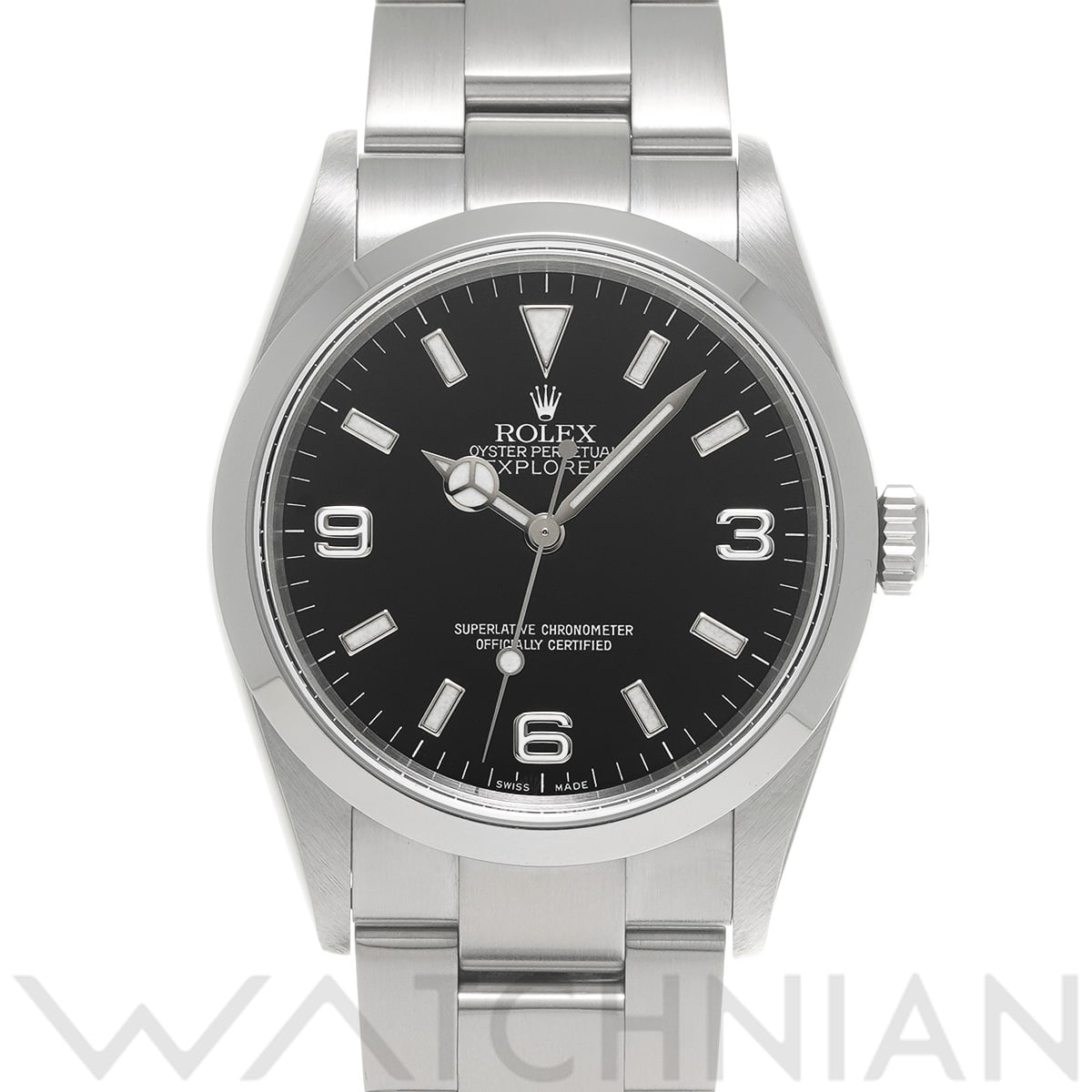 ロレックス エクスプローラー 114270 ブラック メンズ 時計 【中古】【wristwatch】