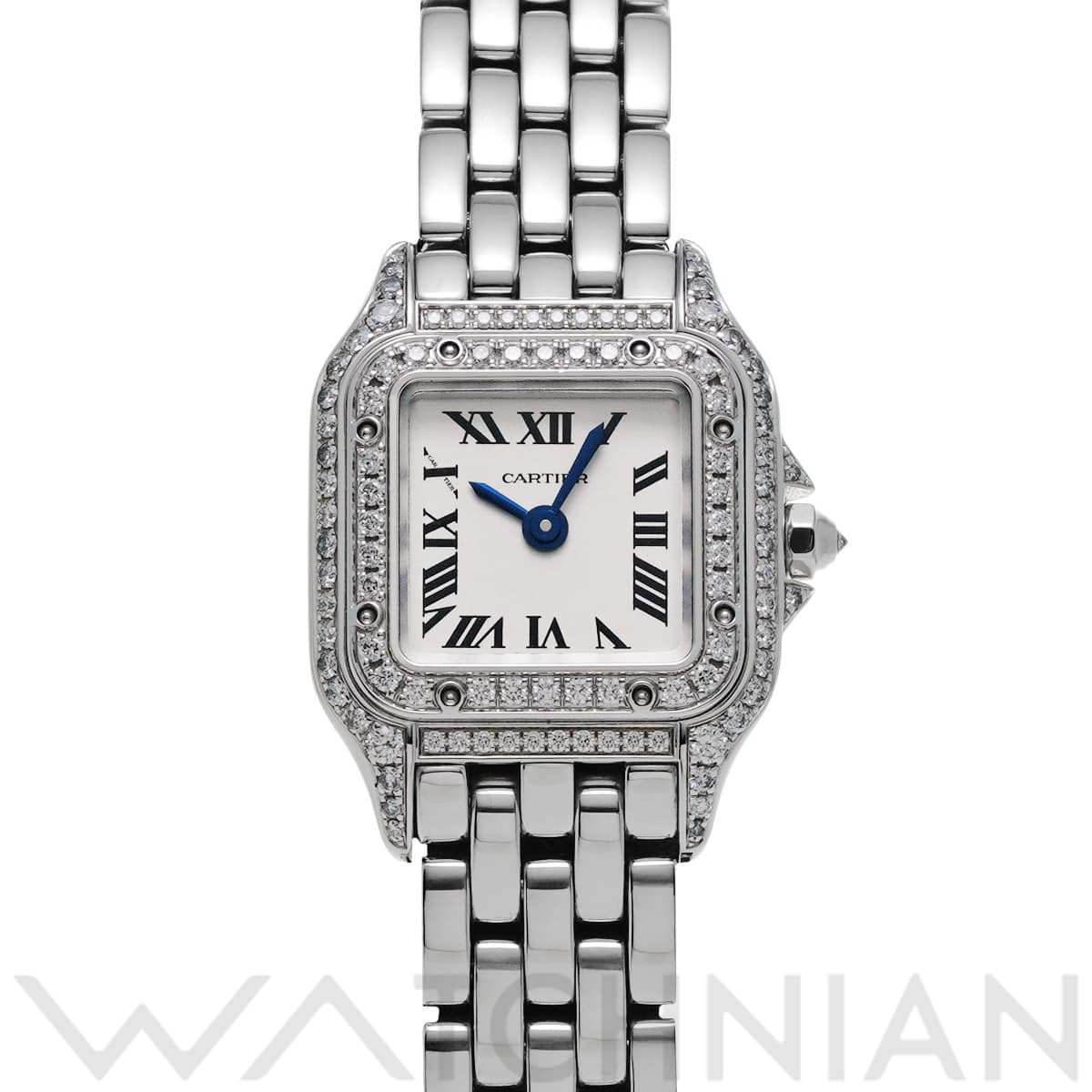 カルティエ パンテール ドゥ カルティエ ミニ WJPN0019 シルバー レディース 時計 【中古】【wristwatch】