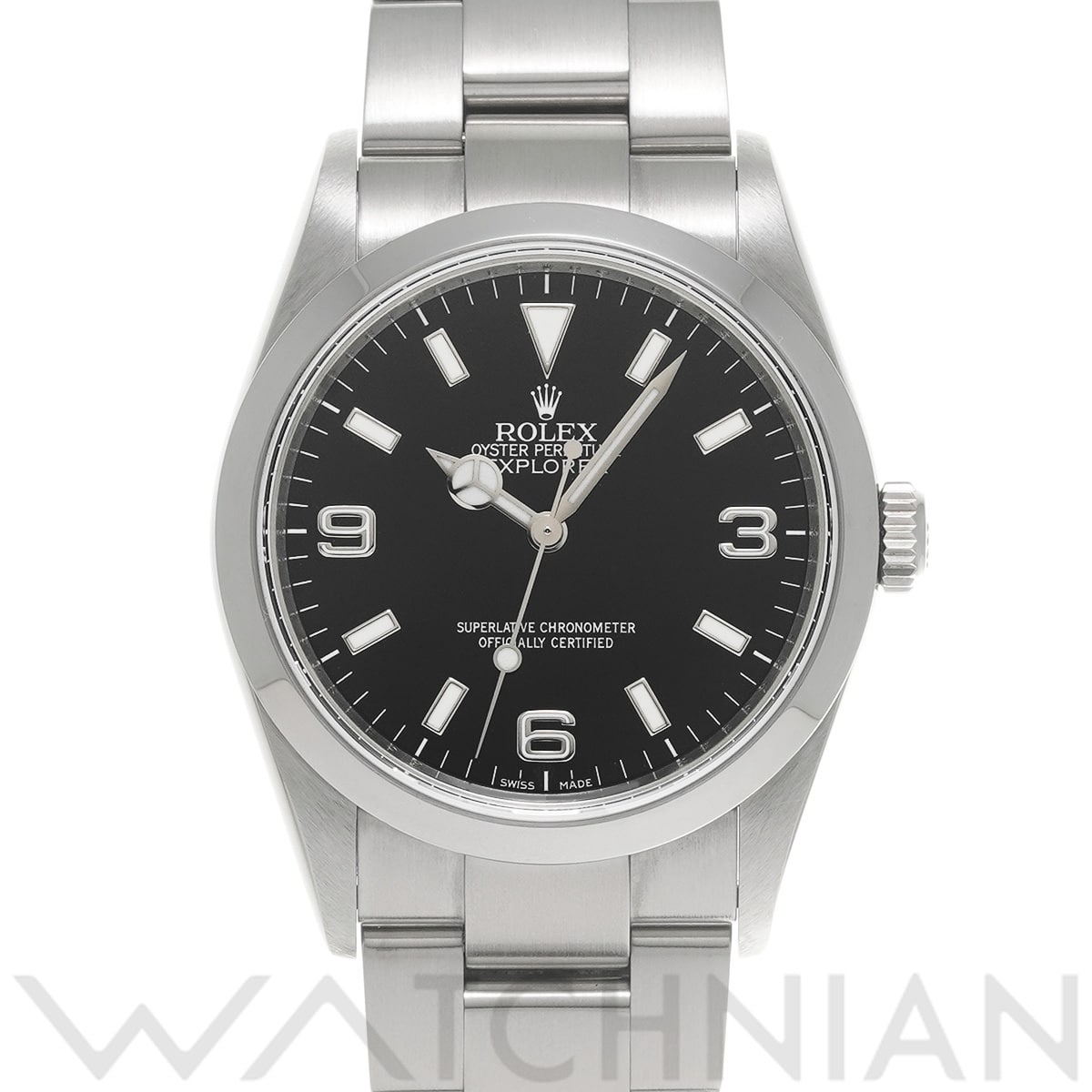 ロレックス エクスプローラー 114270 ブラック メンズ 時計 【中古】【wristwatch】