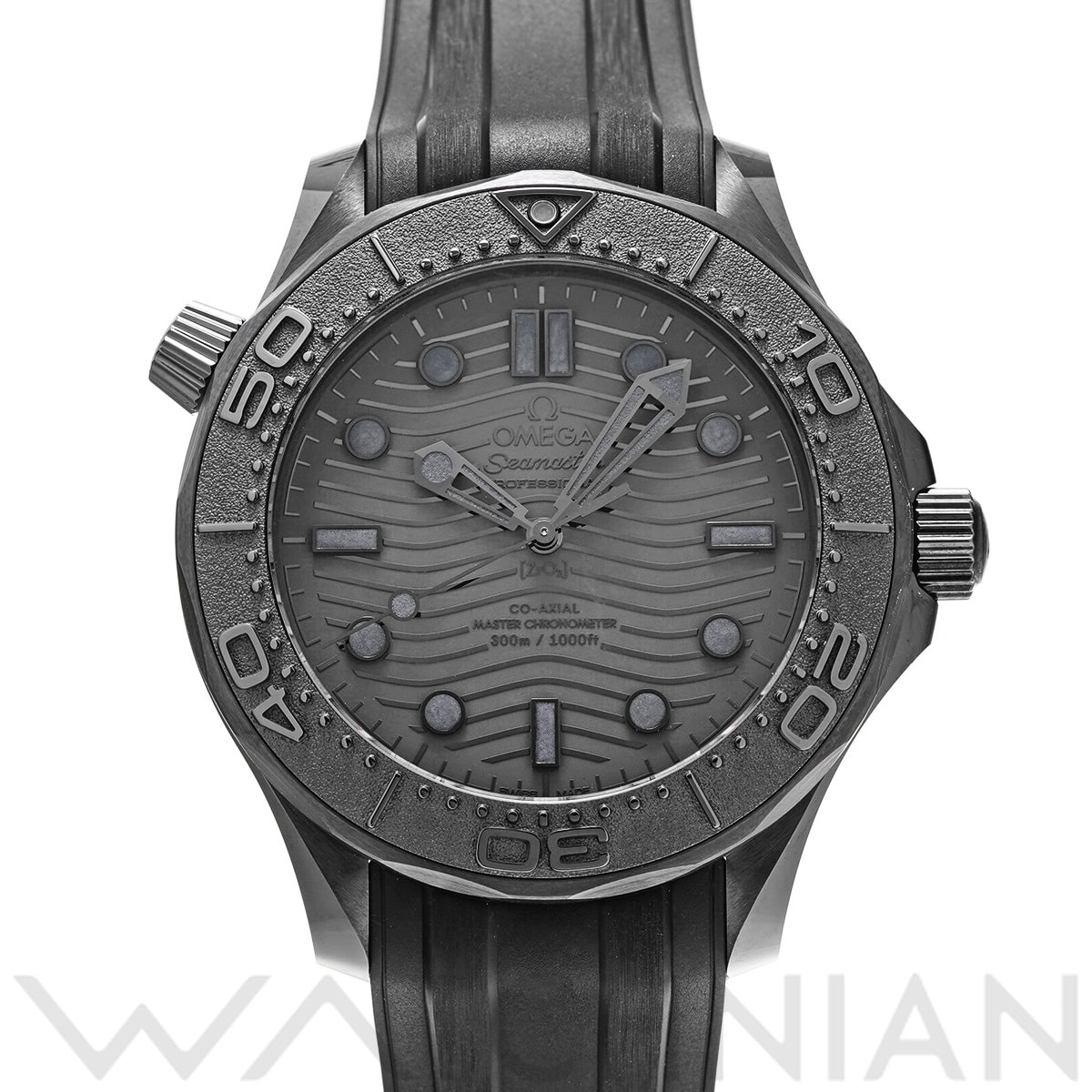 オメガ シーマスター ダイバー300 コーアクシャル マスタークロノメーター ブラックブラック 210.92.44.20.01.003 ブラック メンズ 時計 【中古】【wristwatch】