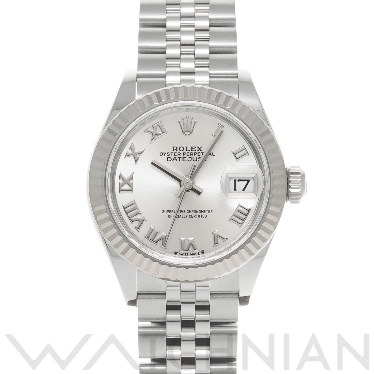 ロレックス レディ デイトジャスト 28 279174 シルバー レディース 時計 【中古】【wristwatch】