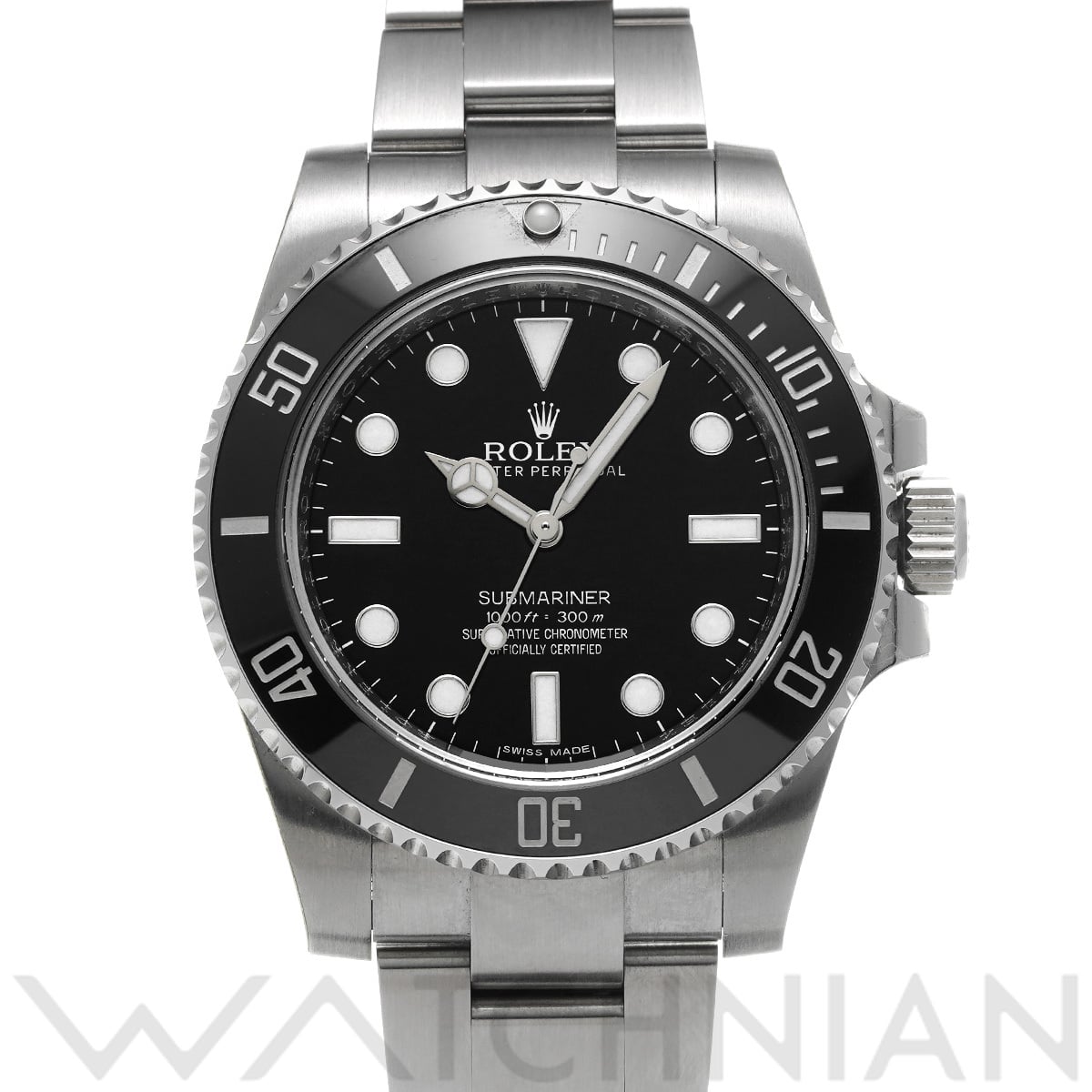 ロレックス サブマリーナ 114060 ブラック メンズ 時計 【中古】【wristwatch】