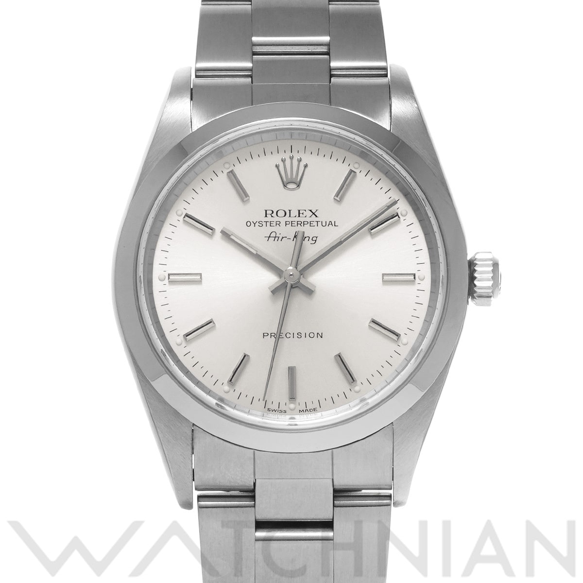 ロレックス エアキング 14000 シルバー メンズ 時計 【中古】【wristwatch】