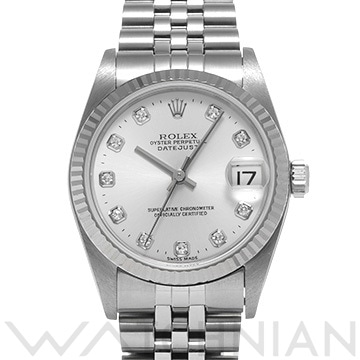 ロレックス デイトジャスト 78274G シルバー/ダイヤモンド ユニセックス 時計 【中古】【wristwatch】