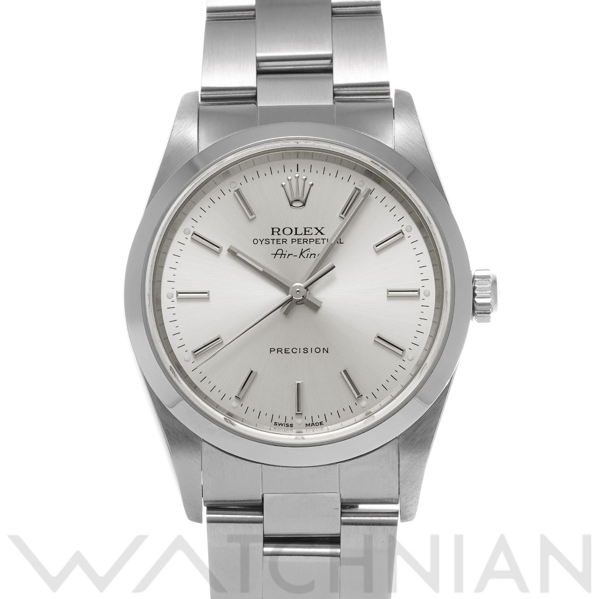 ロレックス エアキング 14000M シルバー メンズ 時計 【中古】【wristwatch】