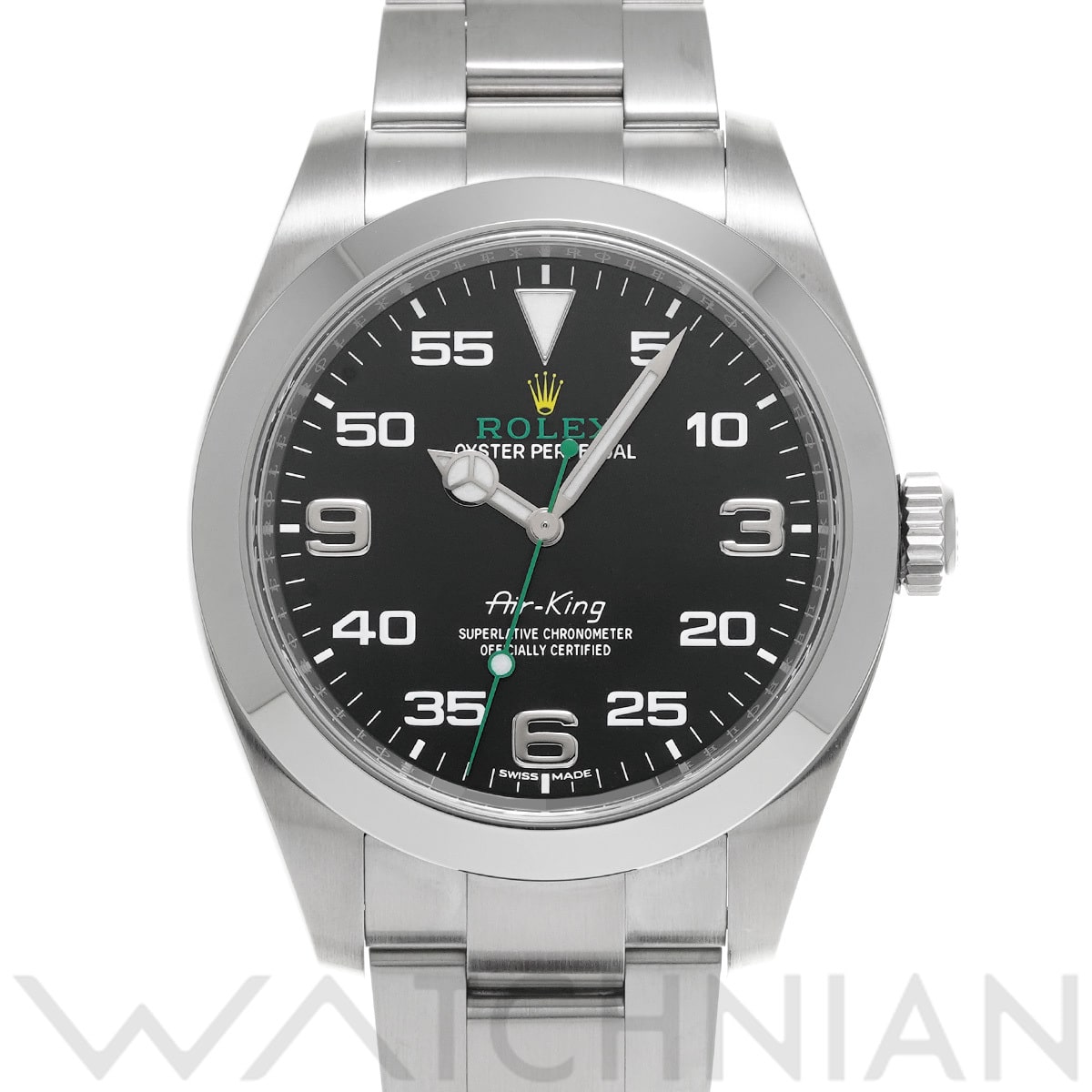 ロレックス エアキング 116900 ブラック メンズ 時計 【中古】【wristwatch】