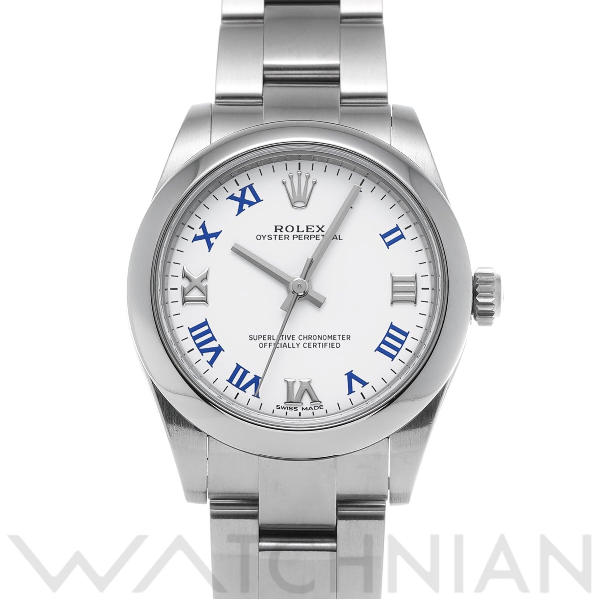 ロレックス オイスターパーペチュアル 31 177200 ホワイト ユニセックス 時計 【中古】【wristwatch】