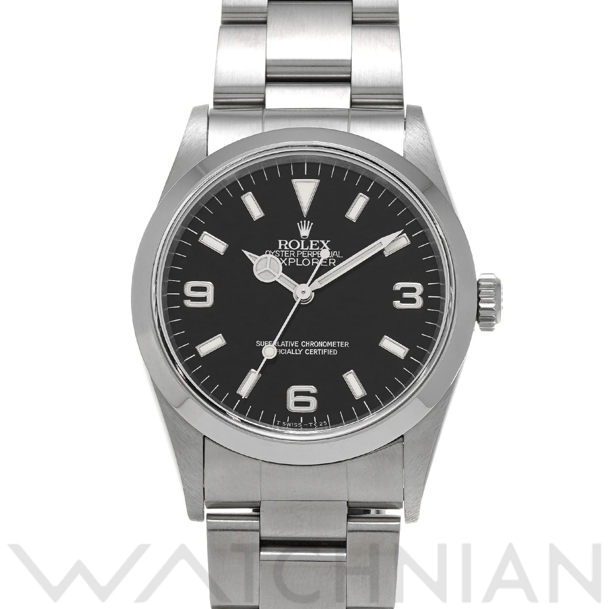 ロレックス エクスプローラー 14270 ブラック メンズ 時計 【中古】【wristwatch】