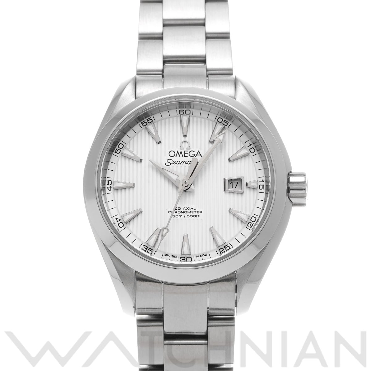オメガ シーマスター アクアテラ コーアクシャル 231.10.34.20.04.001 ホワイト レディース 時計 【中古】【wristwatch】