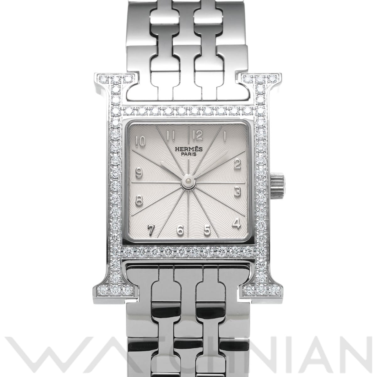 エルメス Hウォッチ HH1.230 シルバー レディース 時計 【中古】【wristwatch】