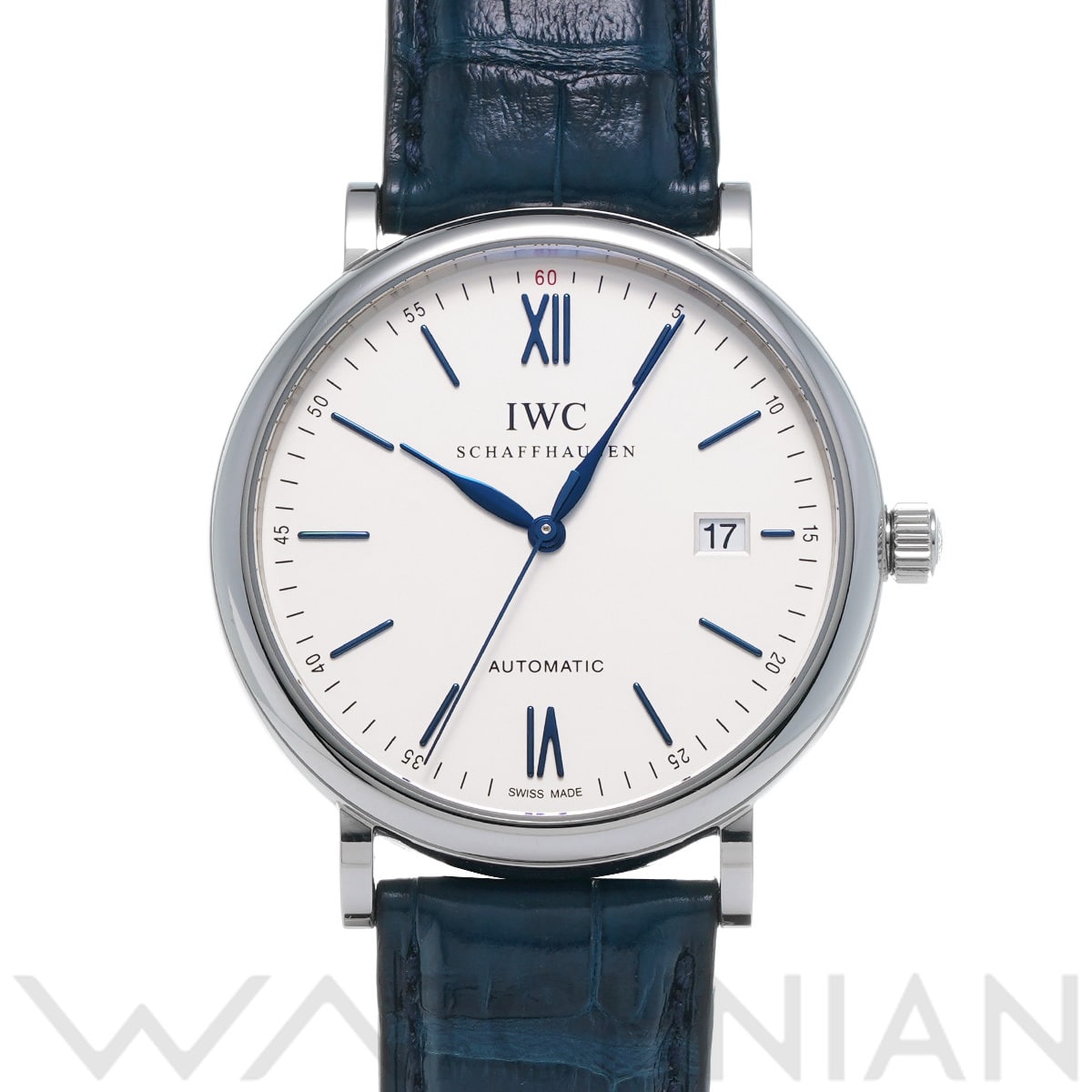 IWC ポートフィノ IW356527 シルバー メンズ 時計 【中古】【wristwatch】