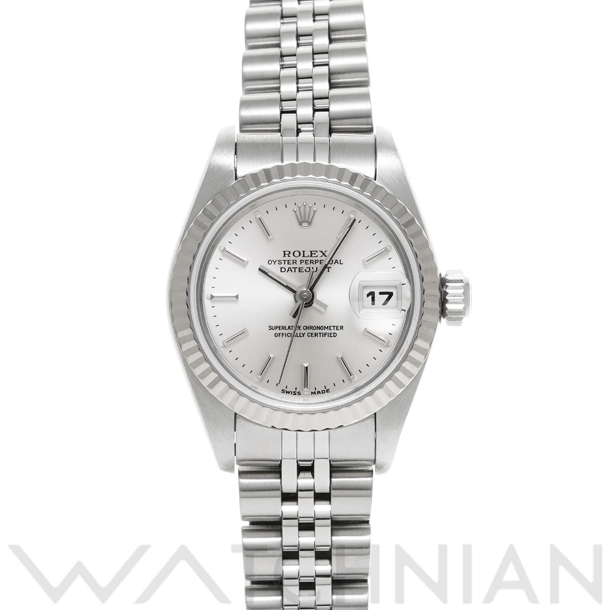 ロレックス デイトジャスト 26 79174 シルバー レディース 時計 【中古】【wristwatch】