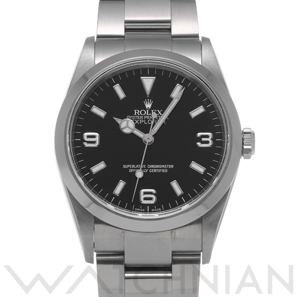 ロレックス エクスプローラー 114270 ブラック メンズ 時計 【中古】【wristwatch】