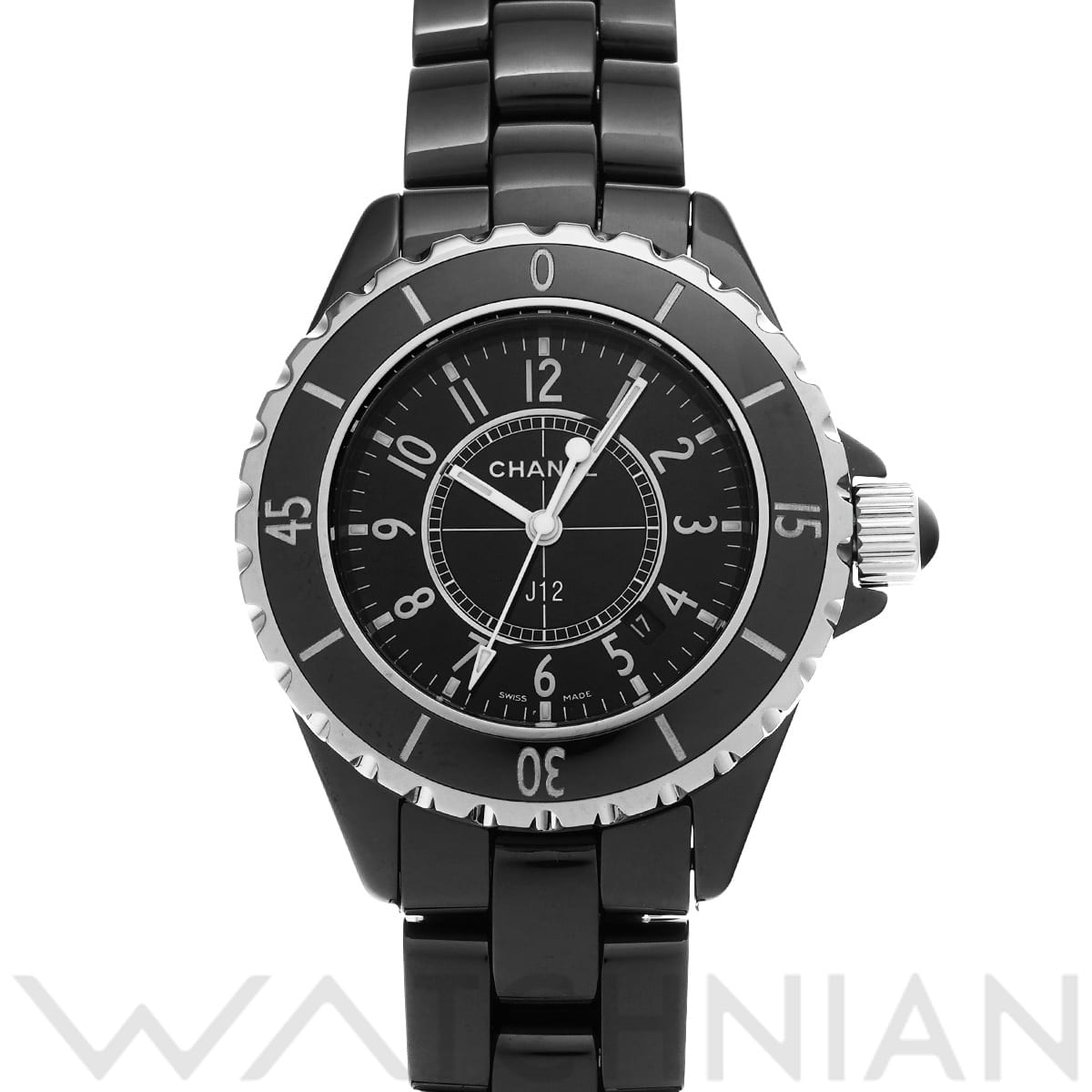 シャネル J12 33MM H0682 ブラック レディース 時計 【中古】【wristwatch】