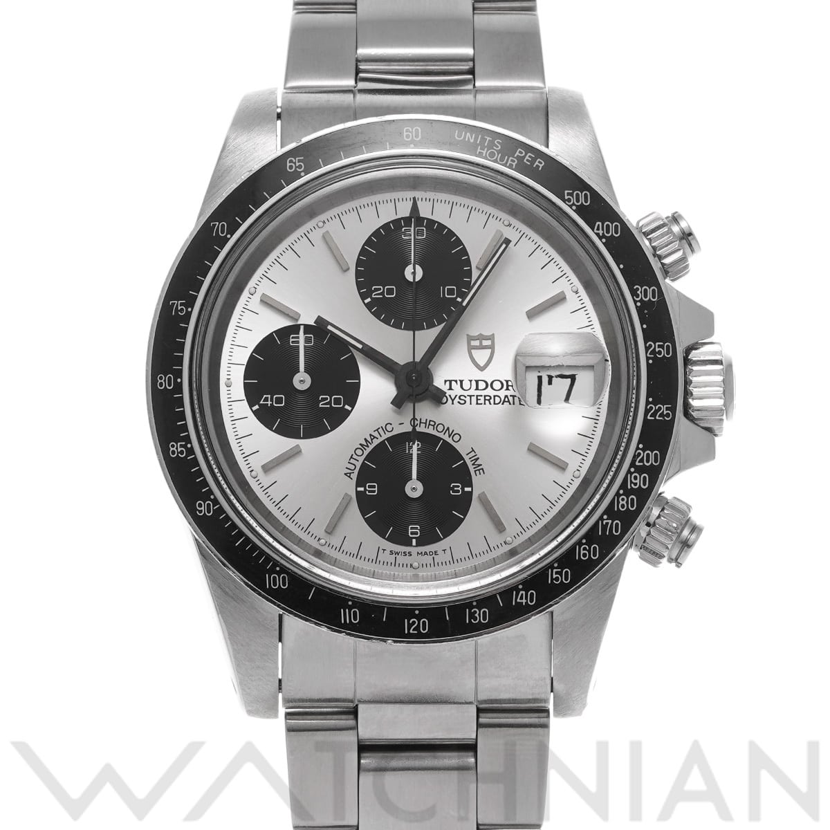 チューダー / チュードル クロノタイム 79160 シルバー/ブラック メンズ 時計 【中古】【wristwatch】