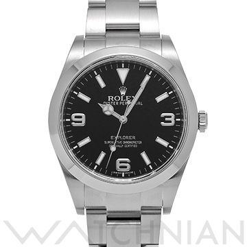 ロレックス エクスプローラー 214270 ブラック メンズ 時計 【中古】【wristwatch】