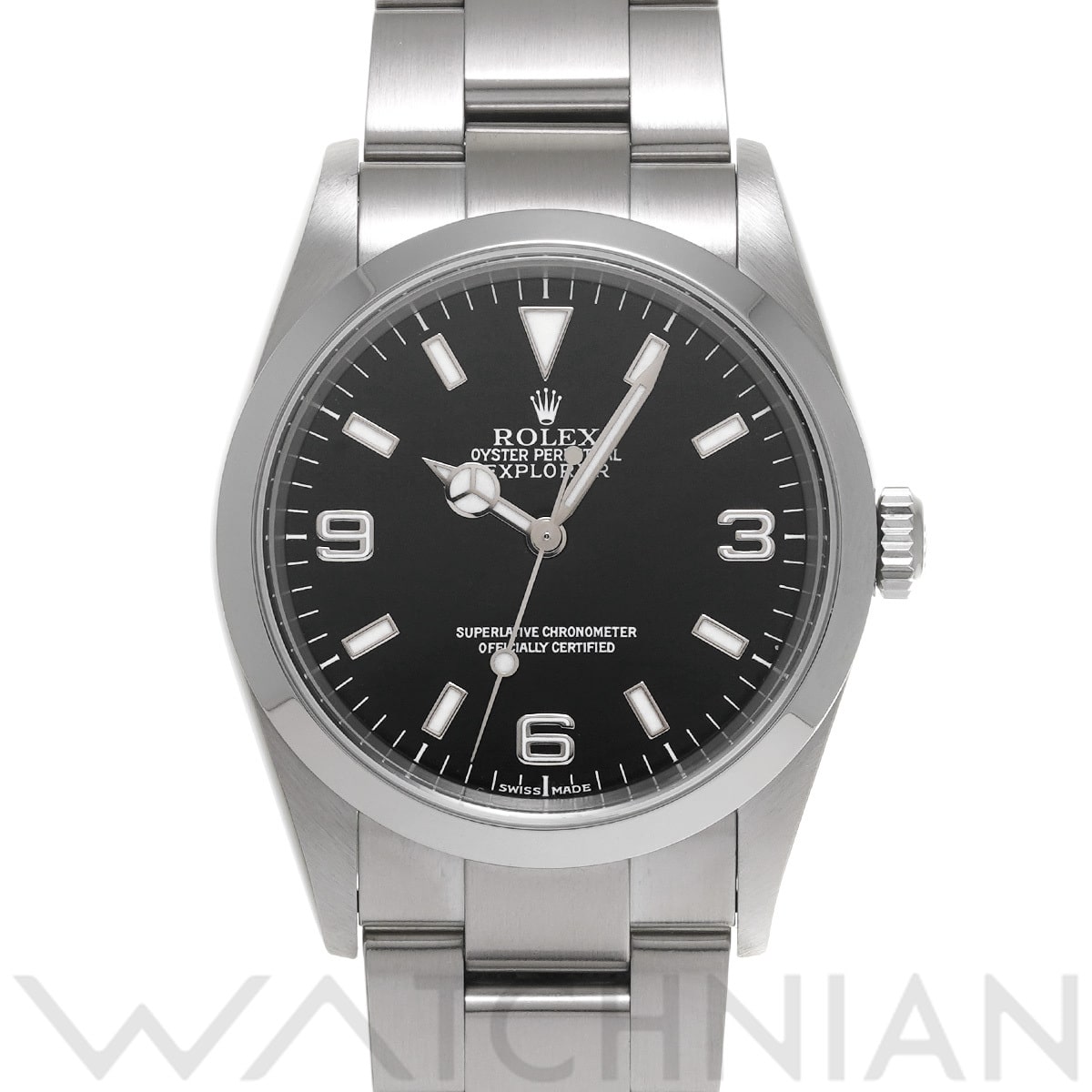 ロレックス エクスプローラー 114270 ブラック メンズ 時計 【中古】【wristwatch】