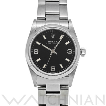 ロレックス オイスターパーペチュアル 67480 ブラック ユニセックス 時計 【中古】【wristwatch】