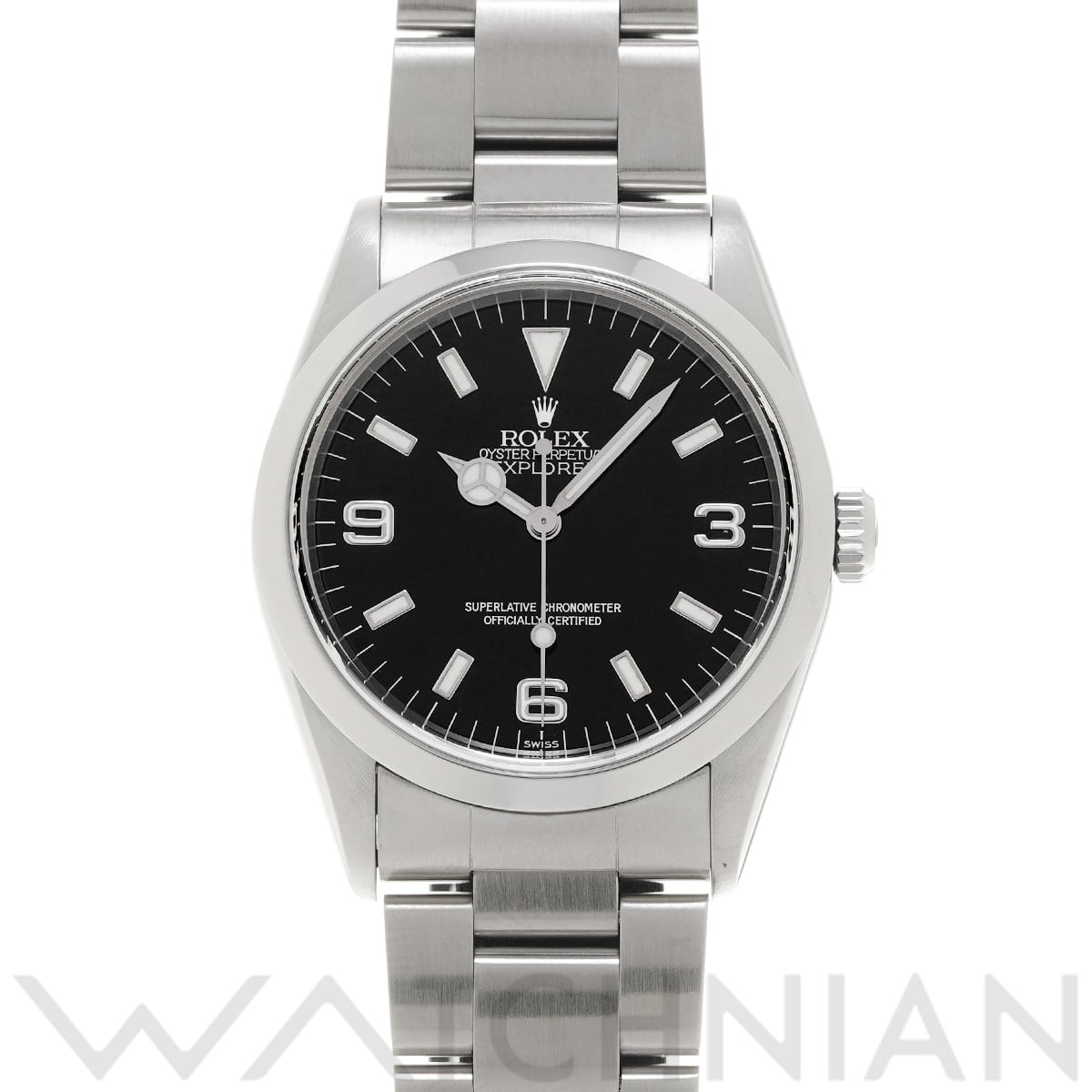 ロレックス エクスプローラー 14270 ブラック メンズ 時計 【中古】【wristwatch】