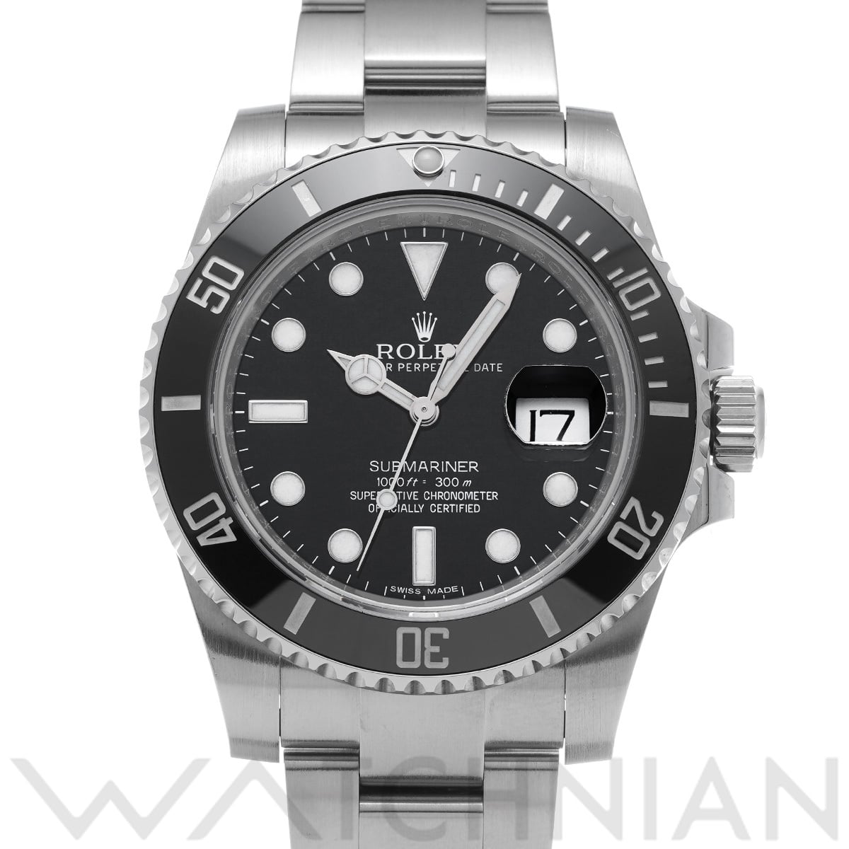 ロレックス サブマリーナ デイト 116610LN ブラック メンズ 時計 【中古】【wristwatch】