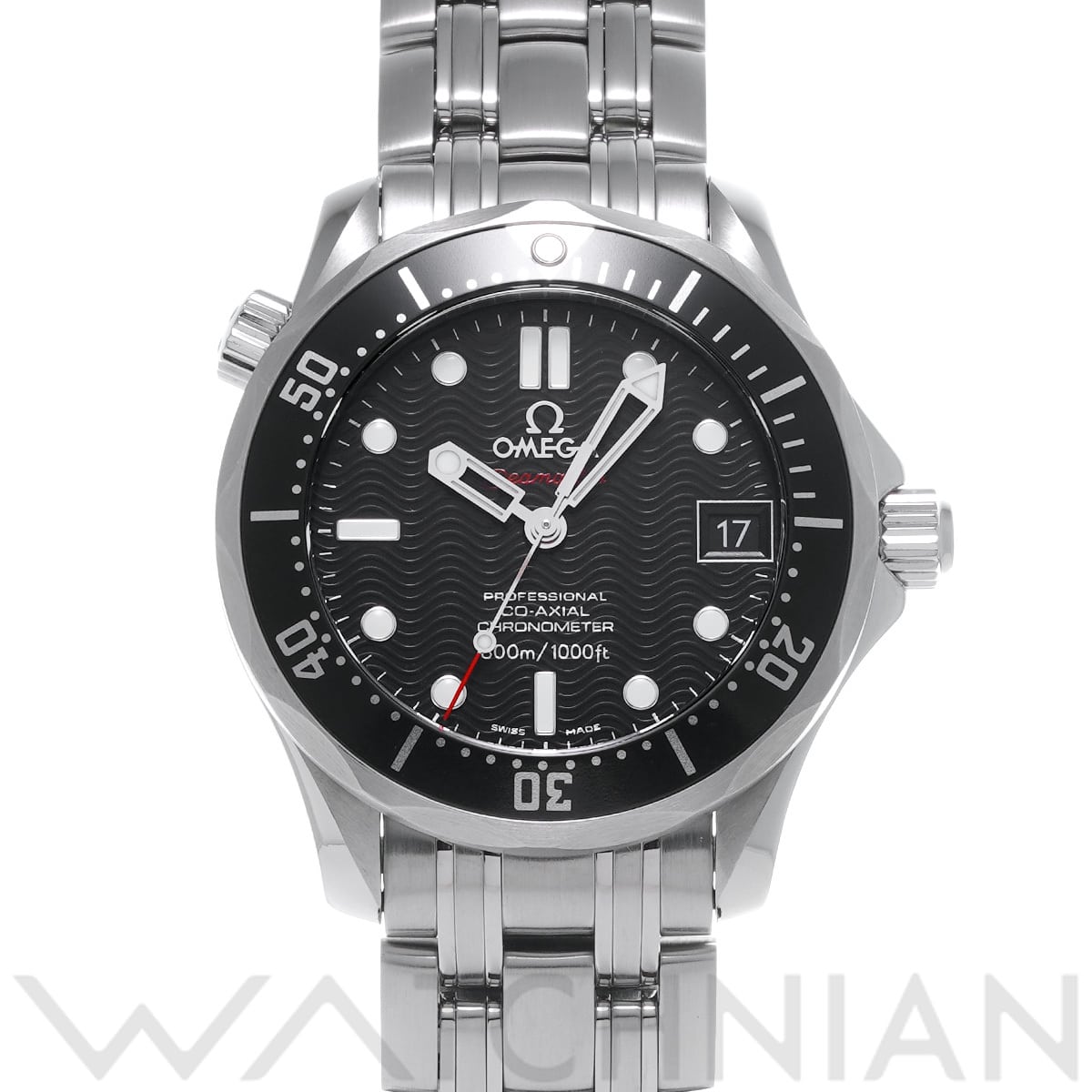 オメガ シーマスター ダイバー300 コーアクシャル 212.30.36.20.01.001 ブラック ユニセックス 時計 【中古】【wristwatch】