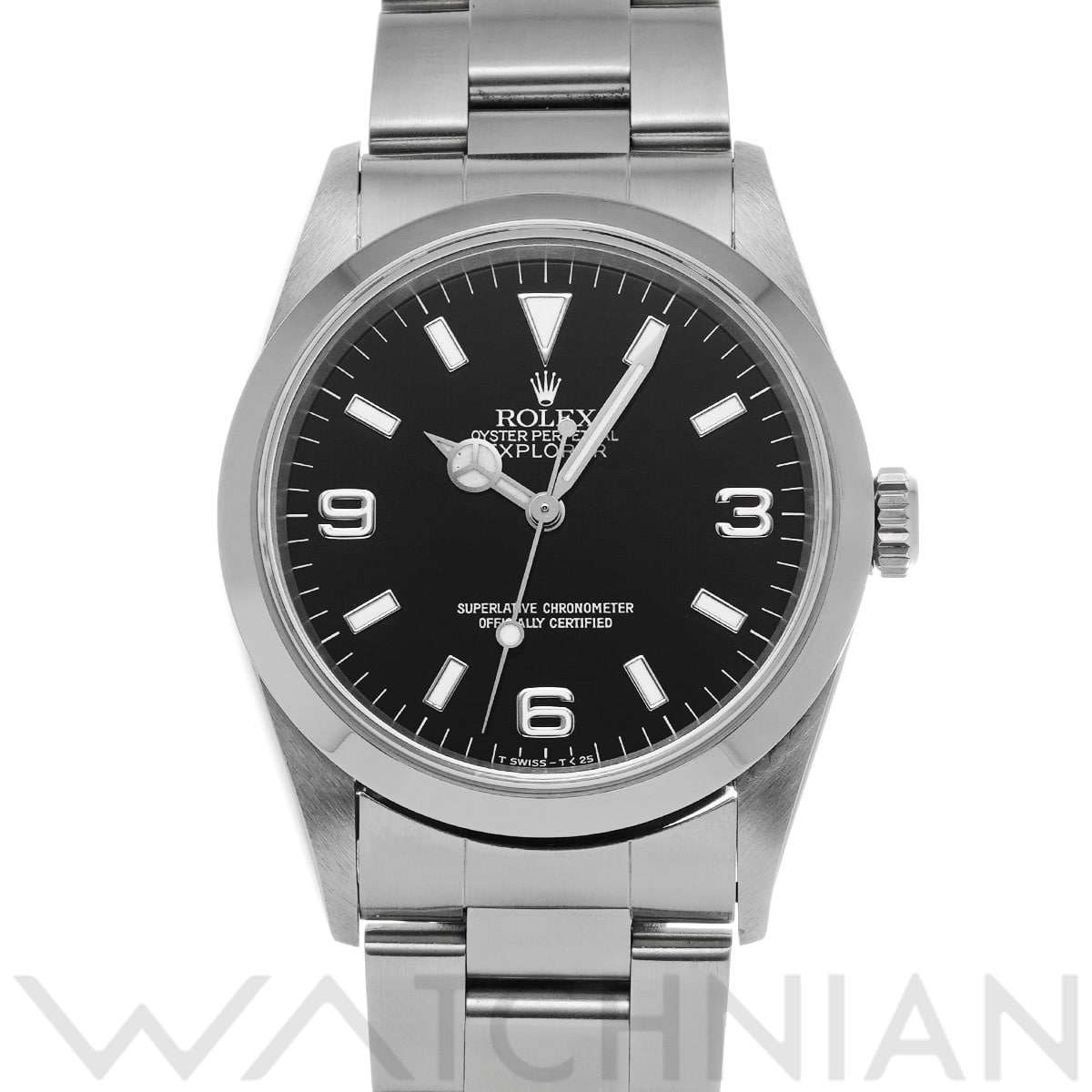 ロレックス エクスプローラー 14270 ブラック メンズ 時計 【中古】【wristwatch】