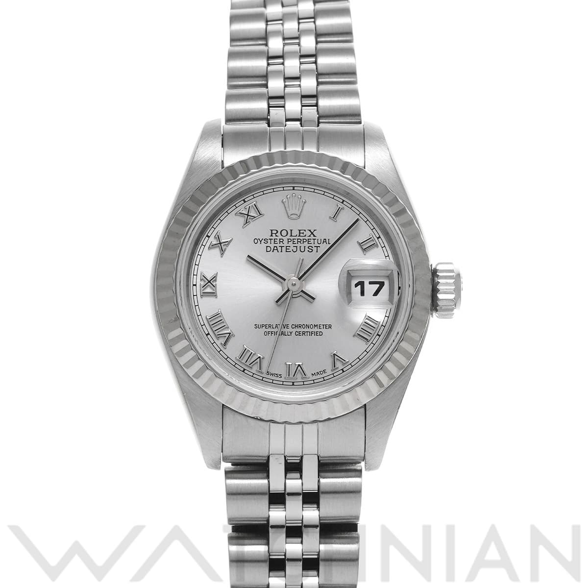 ロレックス デイトジャスト 79174 シルバー レディース 時計 【中古】【wristwatch】