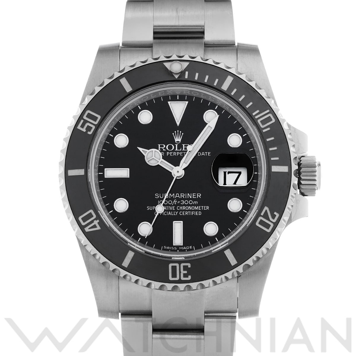 ロレックス サブマリーナ デイト 116610LN ブラック メンズ 時計 【中古】【wristwatch】