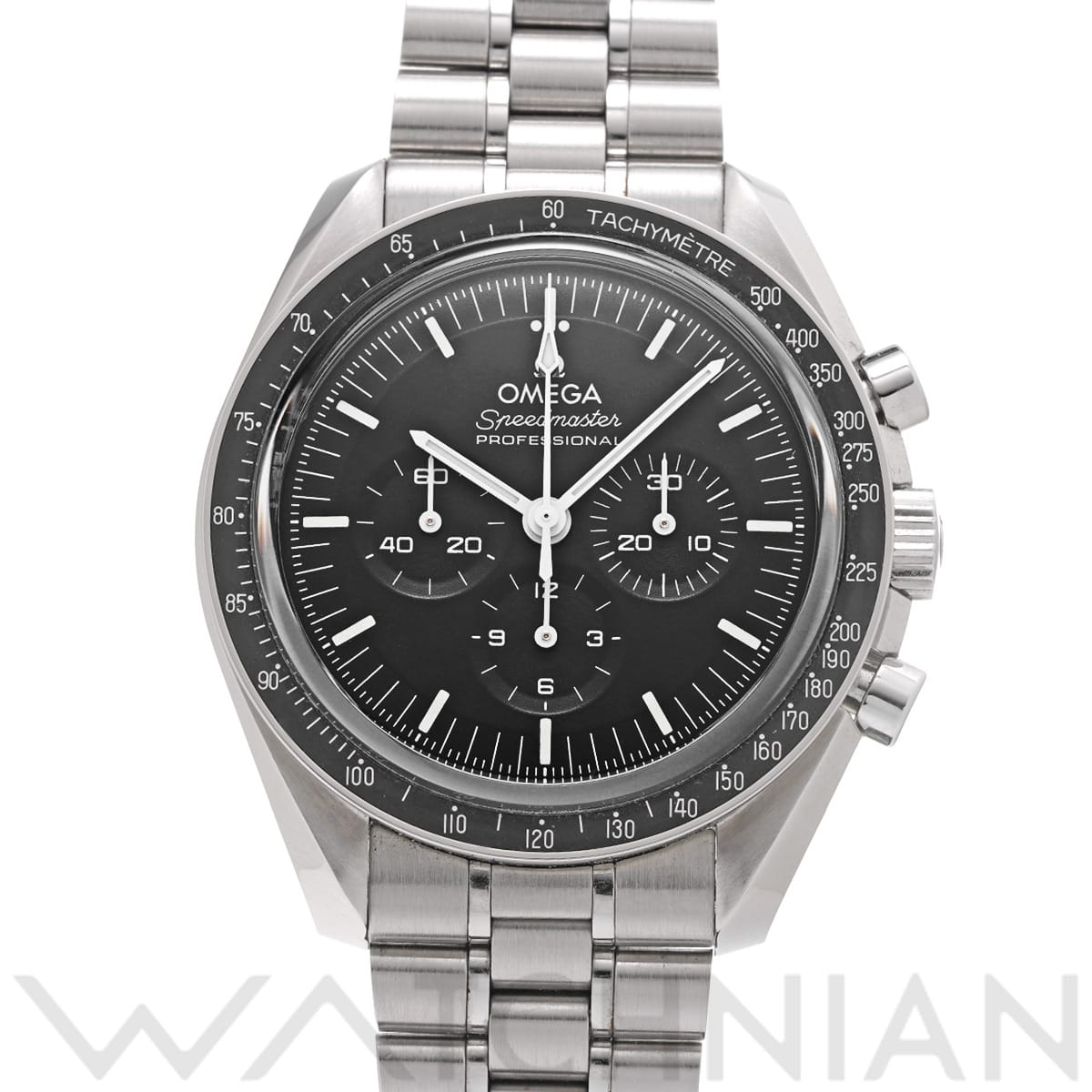 オメガ スピードマスター ムーンウォッチ プロフェッショナル コーアクシャル マスタークロノメーター 310.30.42.50.01.002 ブラック メンズ 時計 【中古】【wristwatch】