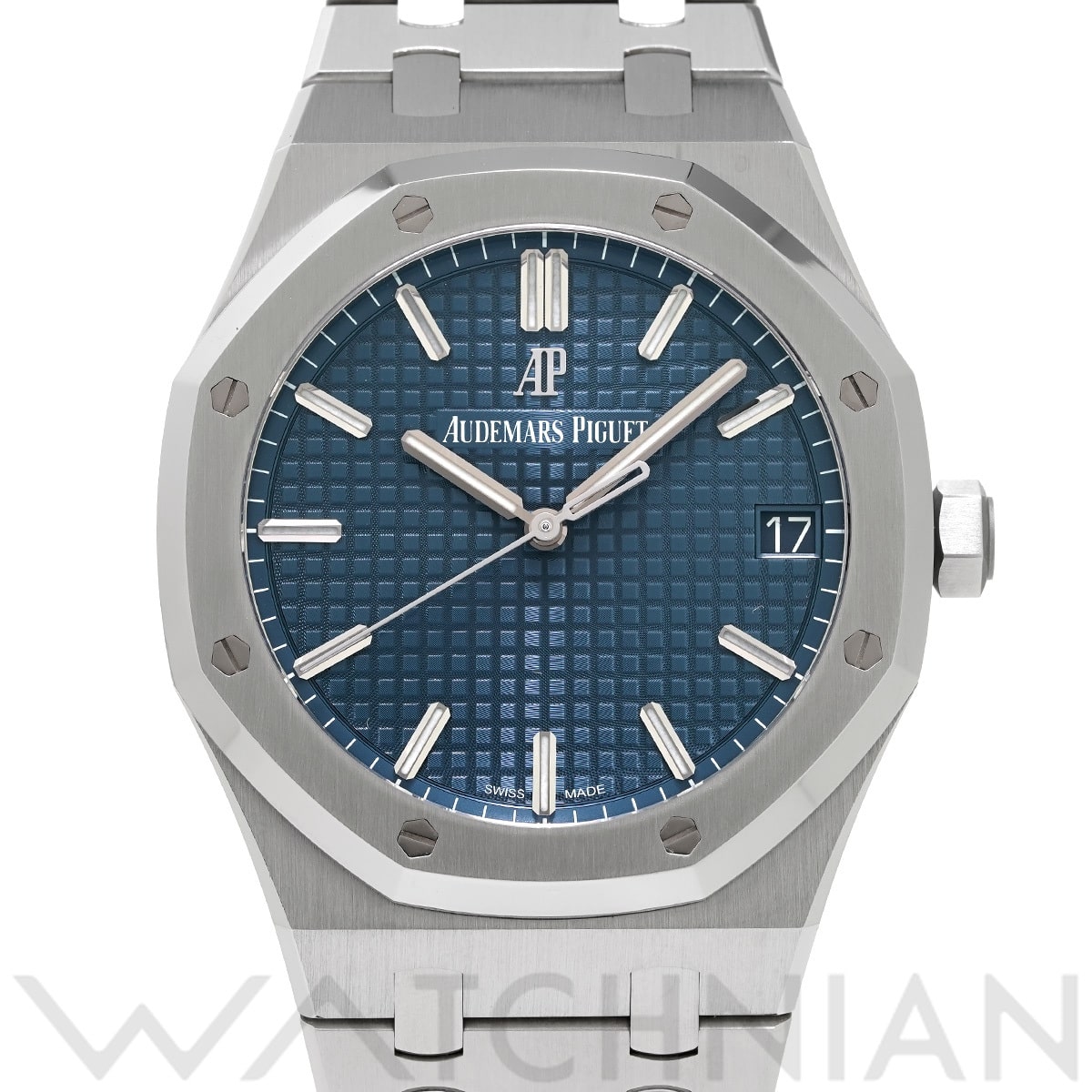 オーデマ ピゲ ロイヤルオーク 15500ST.OO.1220ST.01 ブルー メンズ 時計 【中古】【wristwatch】