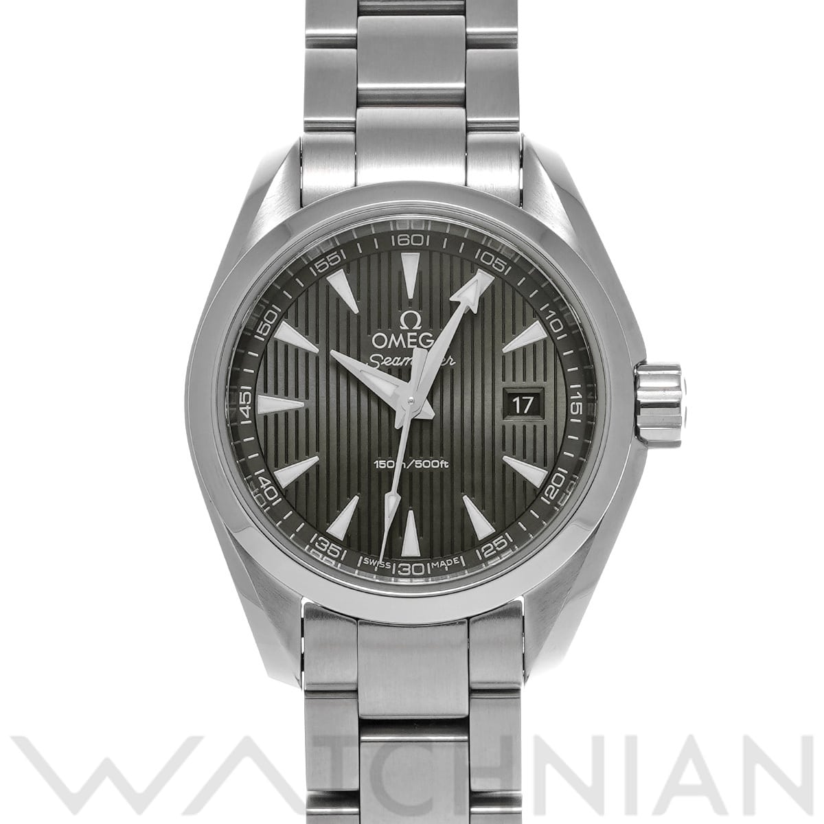 オメガ シーマスター アクアテラ クォーツ 231.10.30.60.06.001 グレー レディース 時計 【中古】【wristwatch】