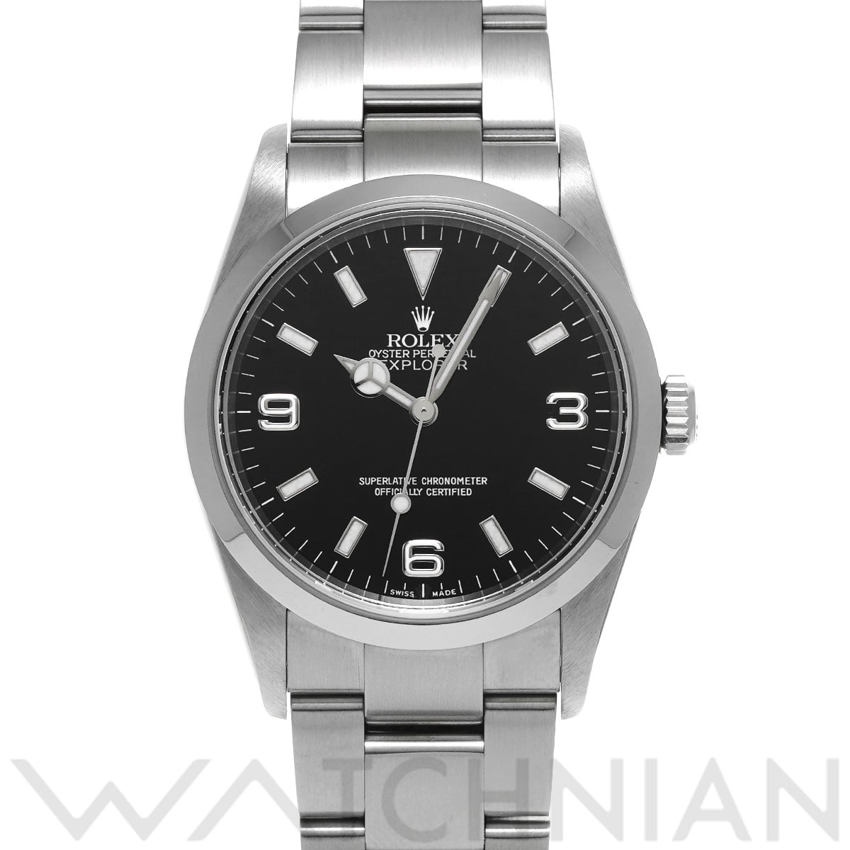 ロレックス エクスプローラー 114270 ブラック メンズ 時計 【中古】【wristwatch】