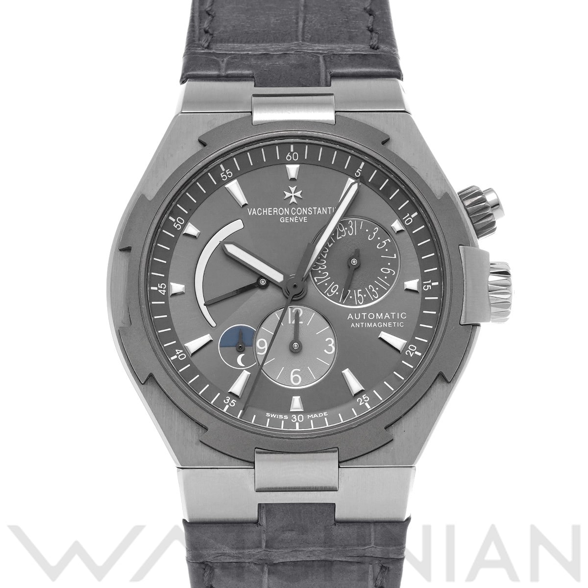 ヴァシュロン コンスタンタン オーバーシーズ デュアルタイム 47450/000W-9511 グレー メンズ 時計 【中古】【wristwatch】