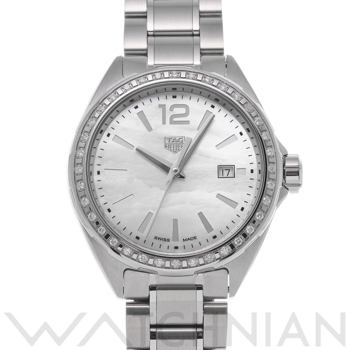 タグ ホイヤー フォーミュラ1 クォーツ WBJ141A.BA0664 ホワイトシェル レディース 時計 【中古】【wristwatch】