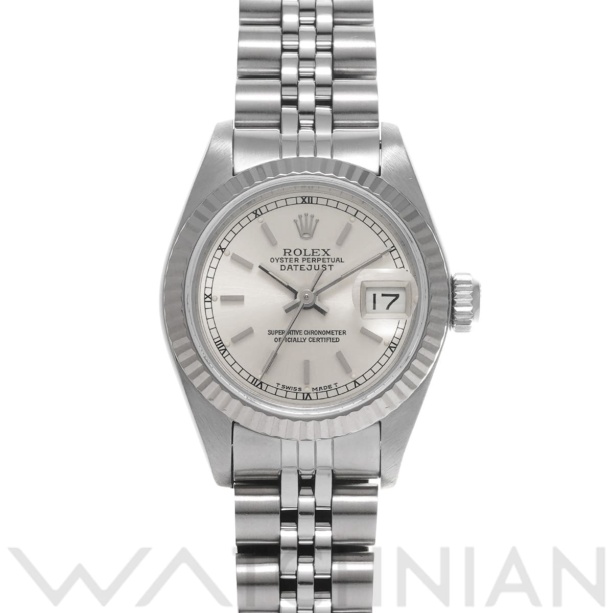 ロレックス デイトジャスト 69174 シルバー レディース 時計 【中古】【wristwatch】