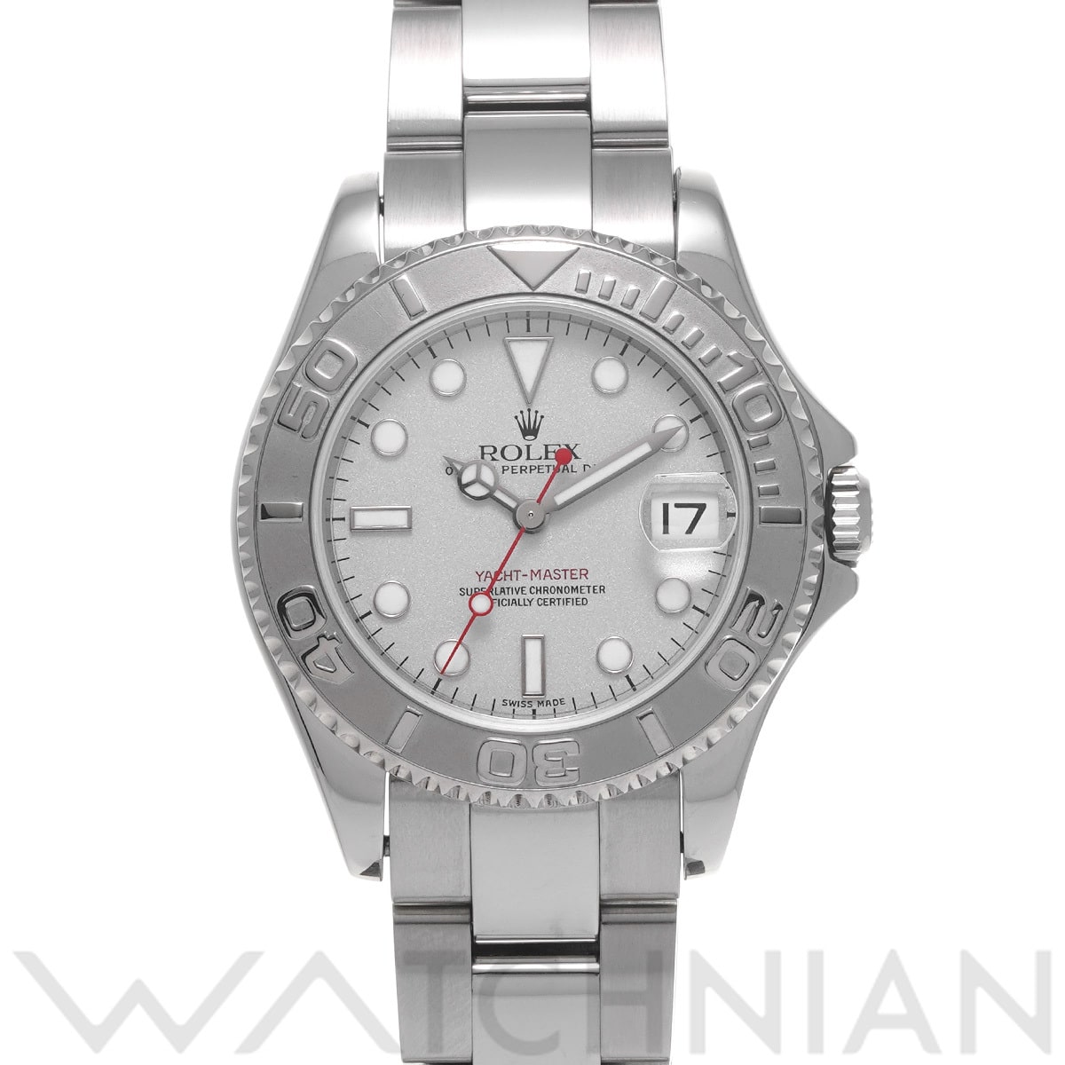 ロレックス ヨットマスター ロレジウム 168622 グレー ユニセックス 時計 【中古】【wristwatch】