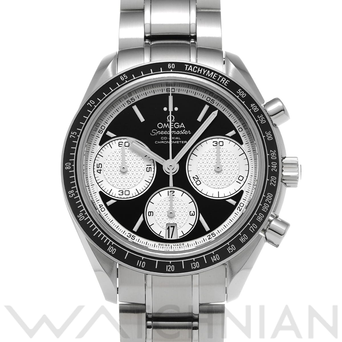 オメガ スピードマスター レーシング コーアクシャル 326.30.40.50.01.002 ブラック/シルバー メンズ 時計 【新品】【wristwatch】