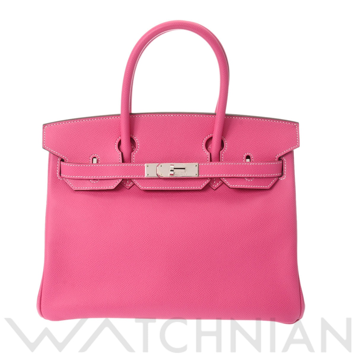 エルメス バーキン 30 キャンディ ローズティリアン/ルビー/パラジウム金具 ヴォーエプソン レディース バッグ 【中古】【bag】