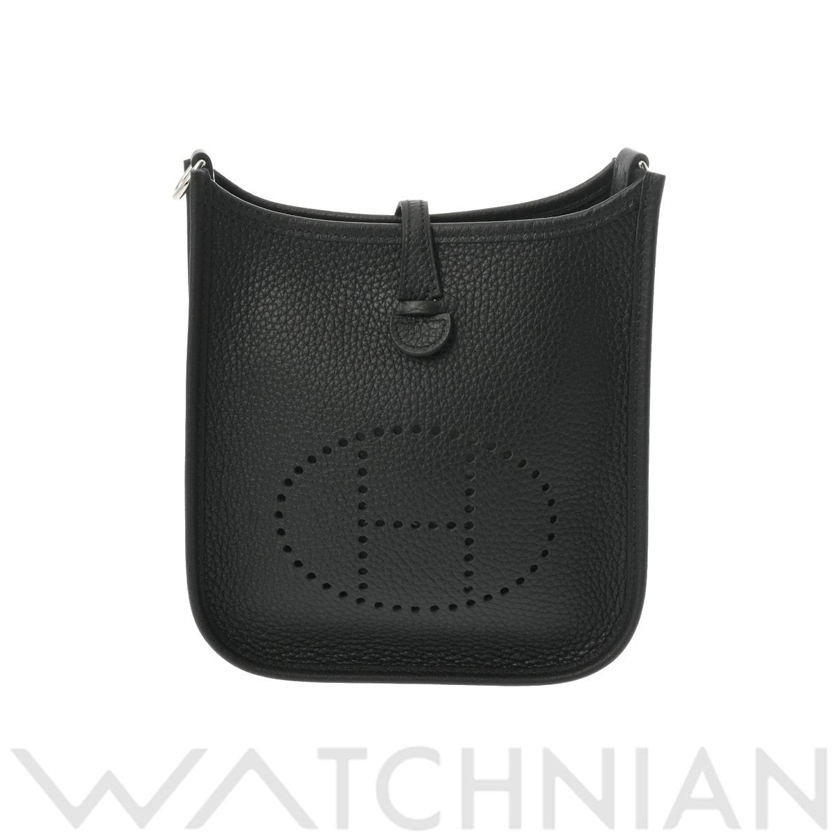 エルメス エヴリン TPM ブラック/パラジウム金具 トリヨンクレマンス レディース バッグ 【未使用】【bag】