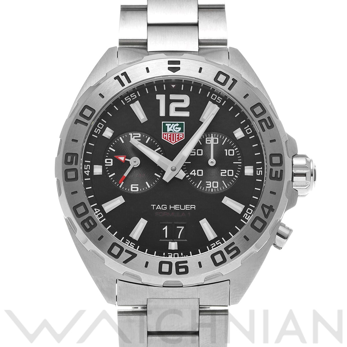 タグ ホイヤー フォーミュラ1 クォーツ WAZ111A.BA0875 ブラック メンズ 時計 【中古】【wristwatch】