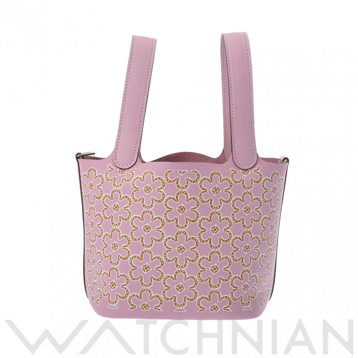 エルメス ピコタン ロック マイクロ ラッキーデイジー モーヴジルベストル/パラジウム金具 ヴォースイフト レディース バッグ 【未使用】【bag】