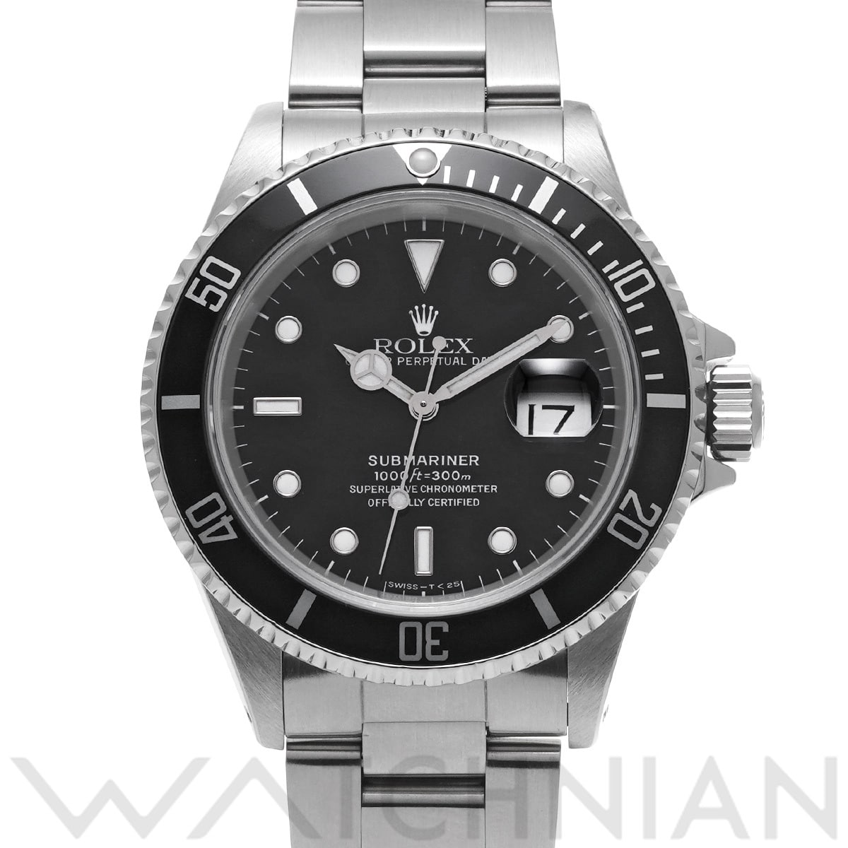 ロレックス サブマリーナ デイト 16610 ブラック メンズ 時計 【中古】【wristwatch】