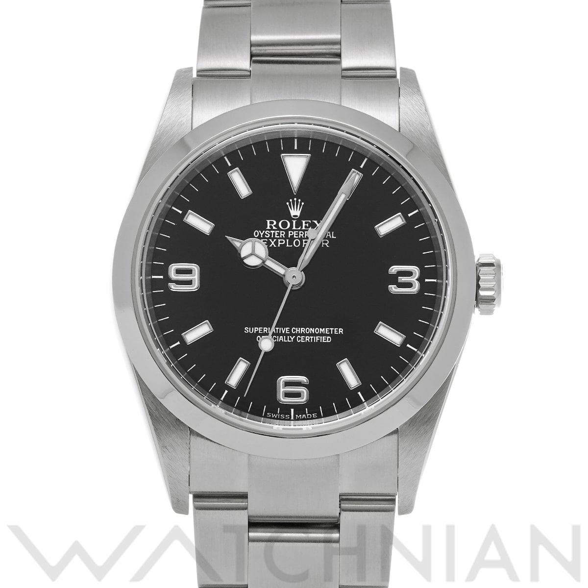 ロレックス エクスプローラー 114270 ブラック メンズ 時計 【中古】【wristwatch】