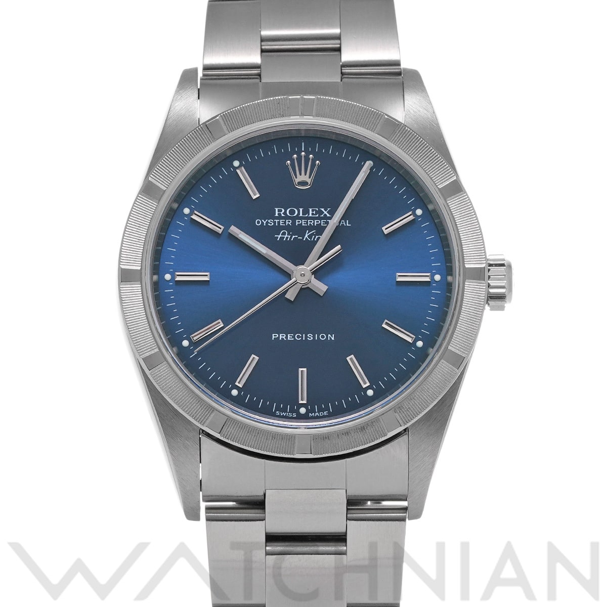 ロレックス エアキング 14010 ブルー メンズ 時計 【中古】【wristwatch】