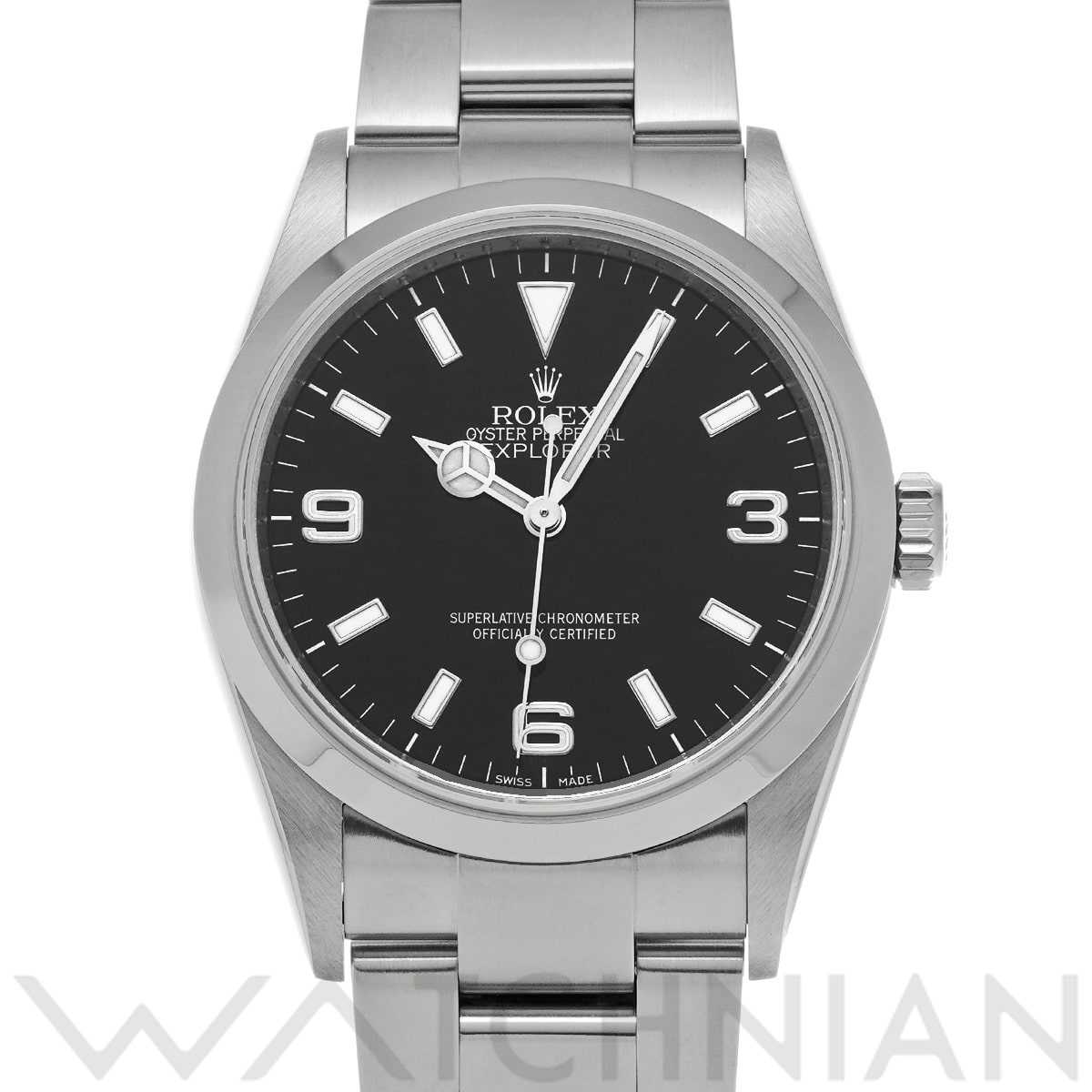 ロレックス エクスプローラー 114270 ブラック メンズ 時計 【中古】【wristwatch】