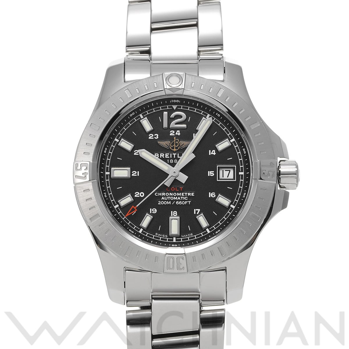 ブライトリング コルト オートマチック 41 A1731311/BE90 ブラック メンズ 時計 【中古】【wristwatch】